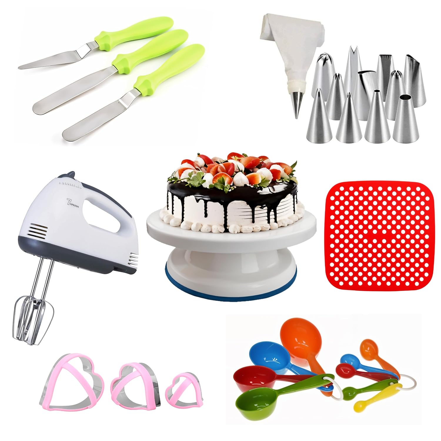 Baking Cake 7 Piece Combo