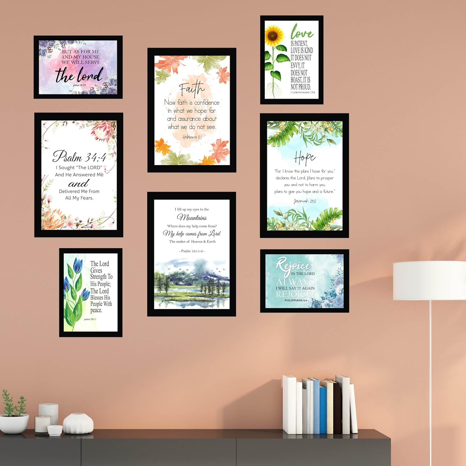 Bible Verse Wall Art and Framed Prints